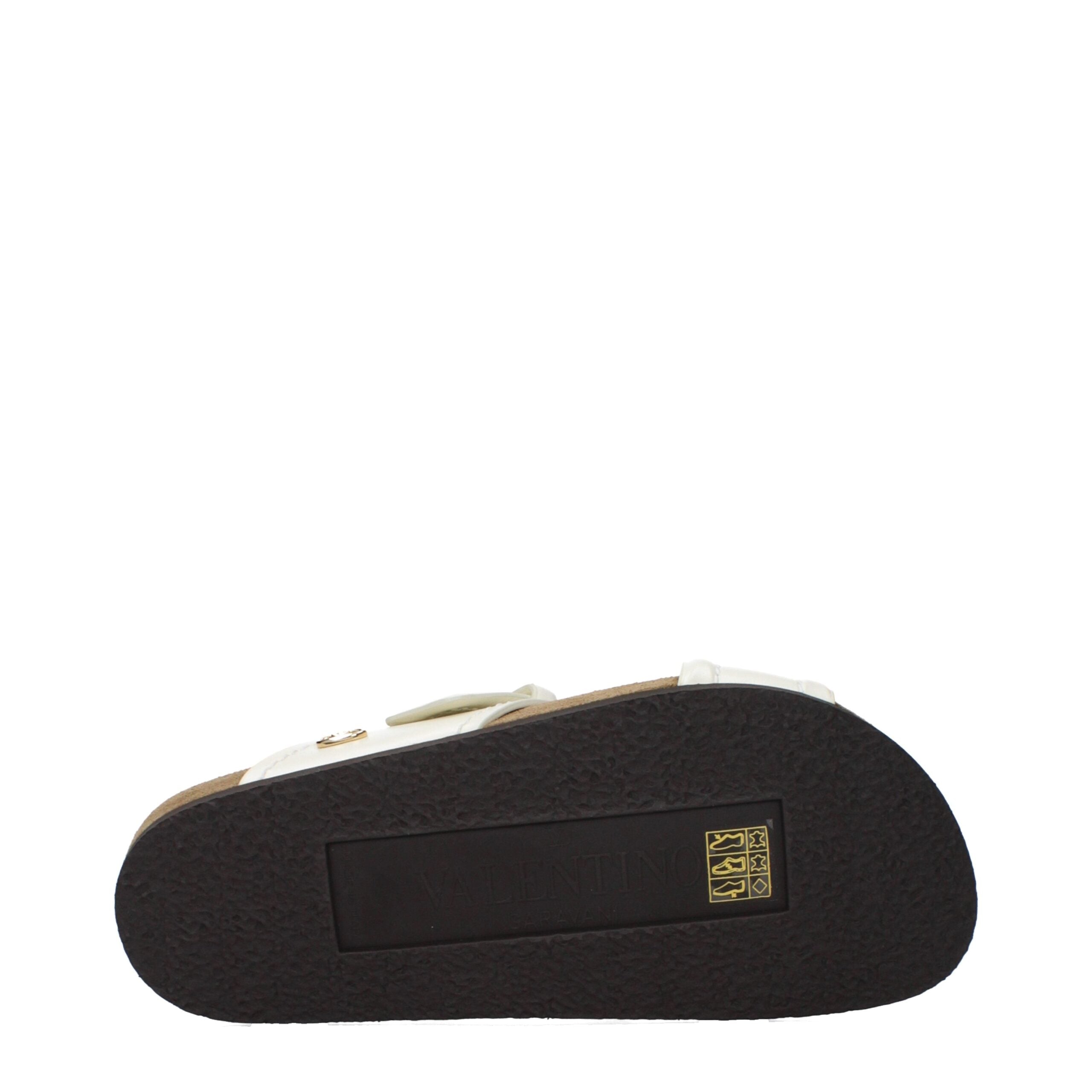 Beige Leather Slippers