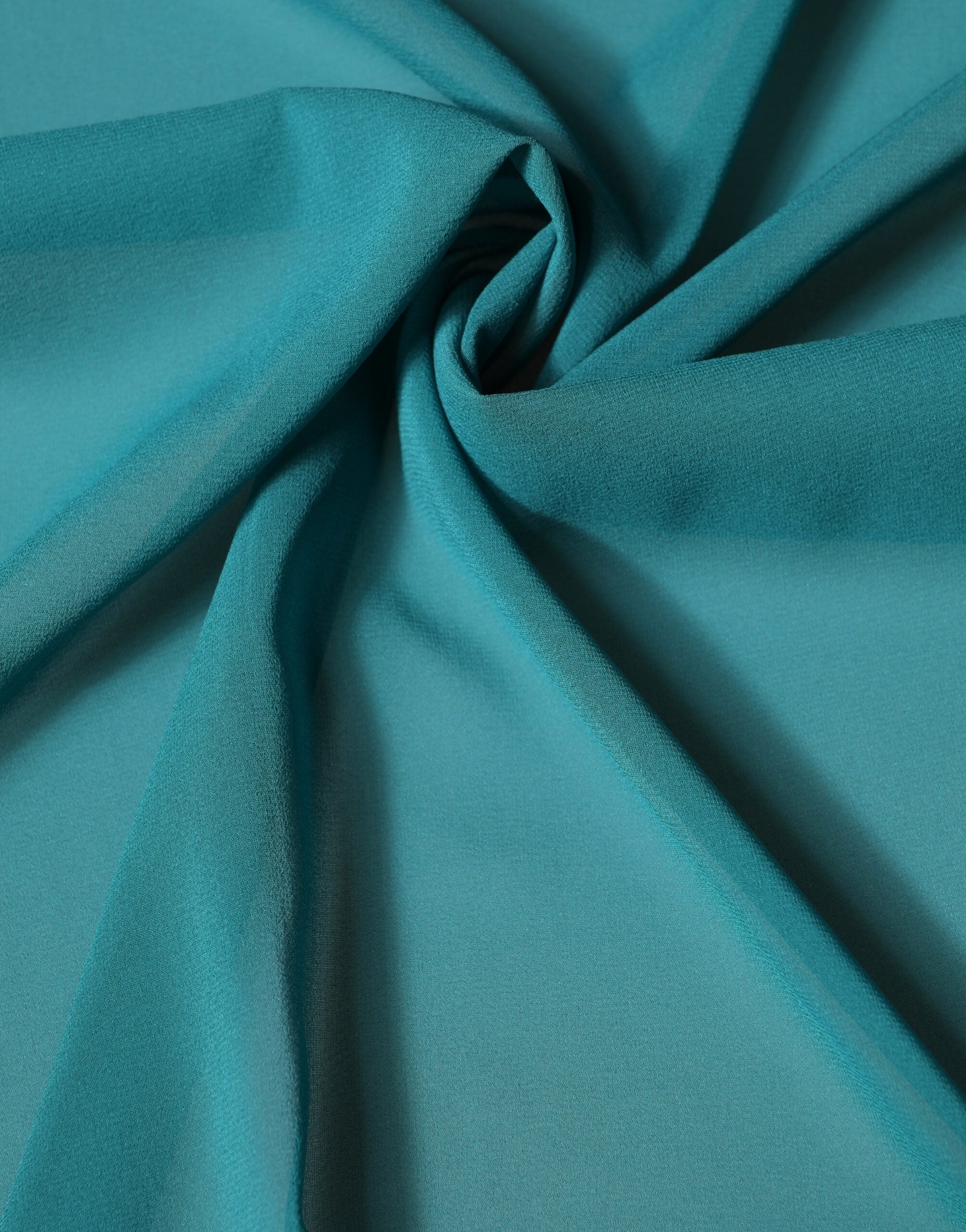 Blue Green Silk Neck Wrap Shawl Stole 200cm x 64cm Scarf