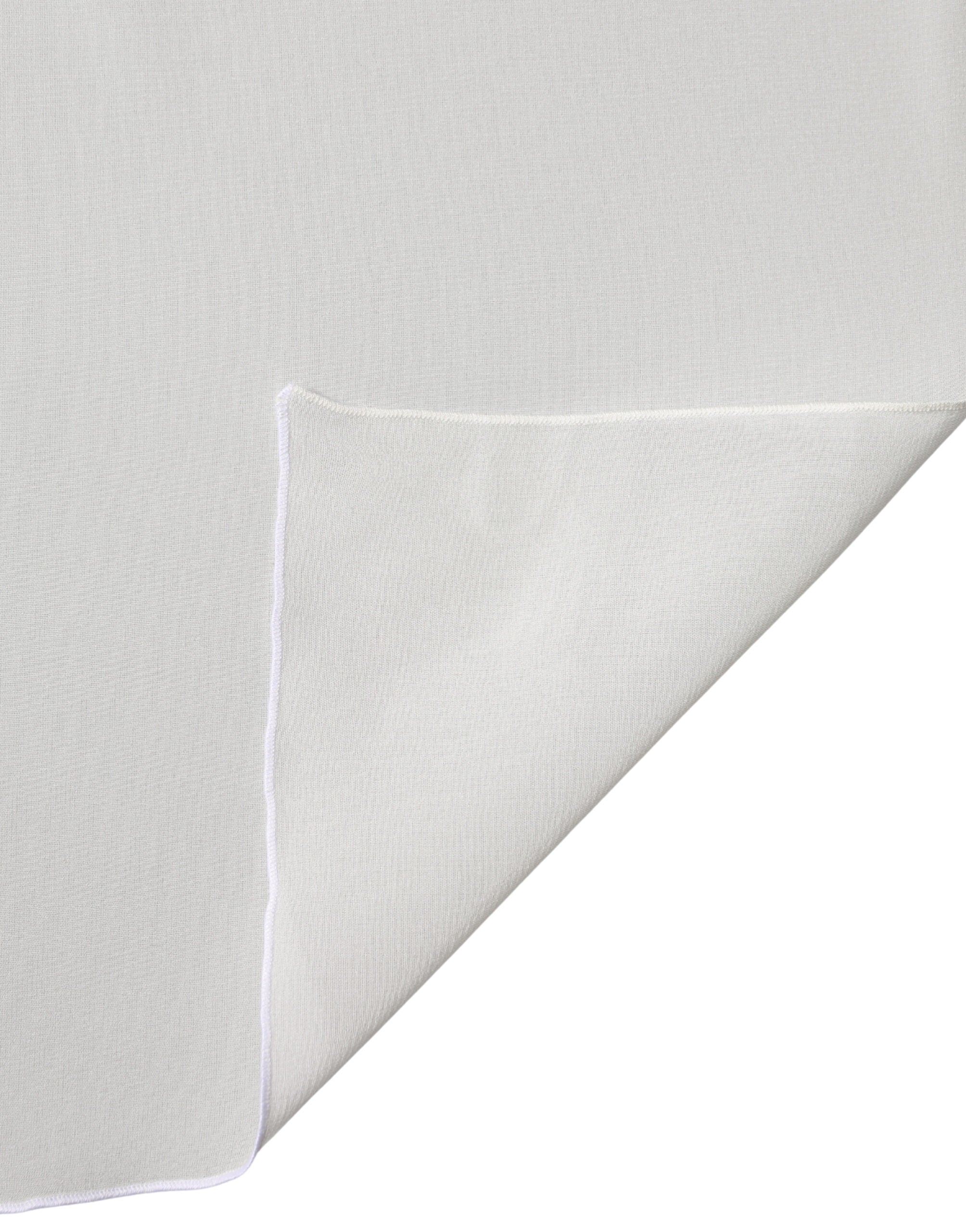 Off White Silk Neck Wrap Shawl Stole 200cm x 64cm Scarf