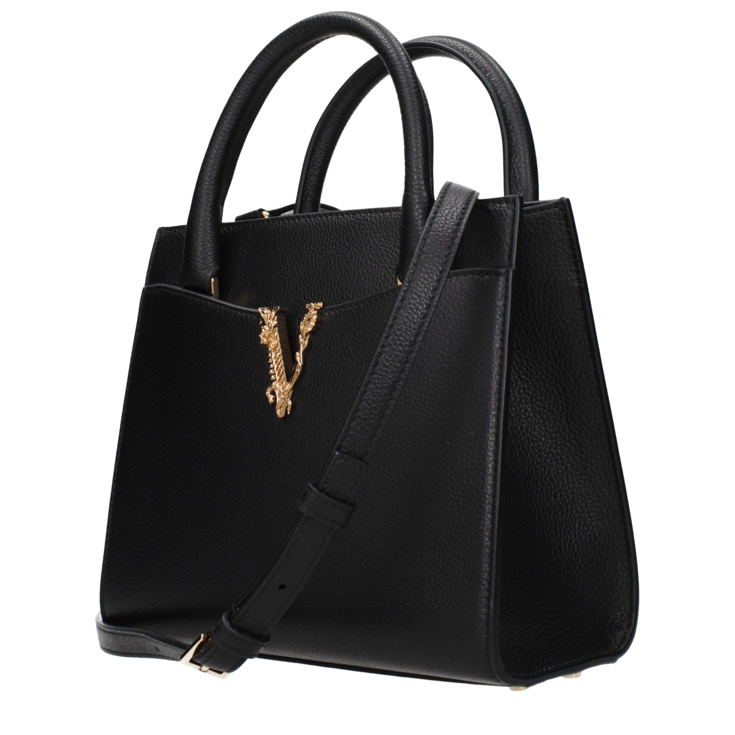 Black Leather Handbag