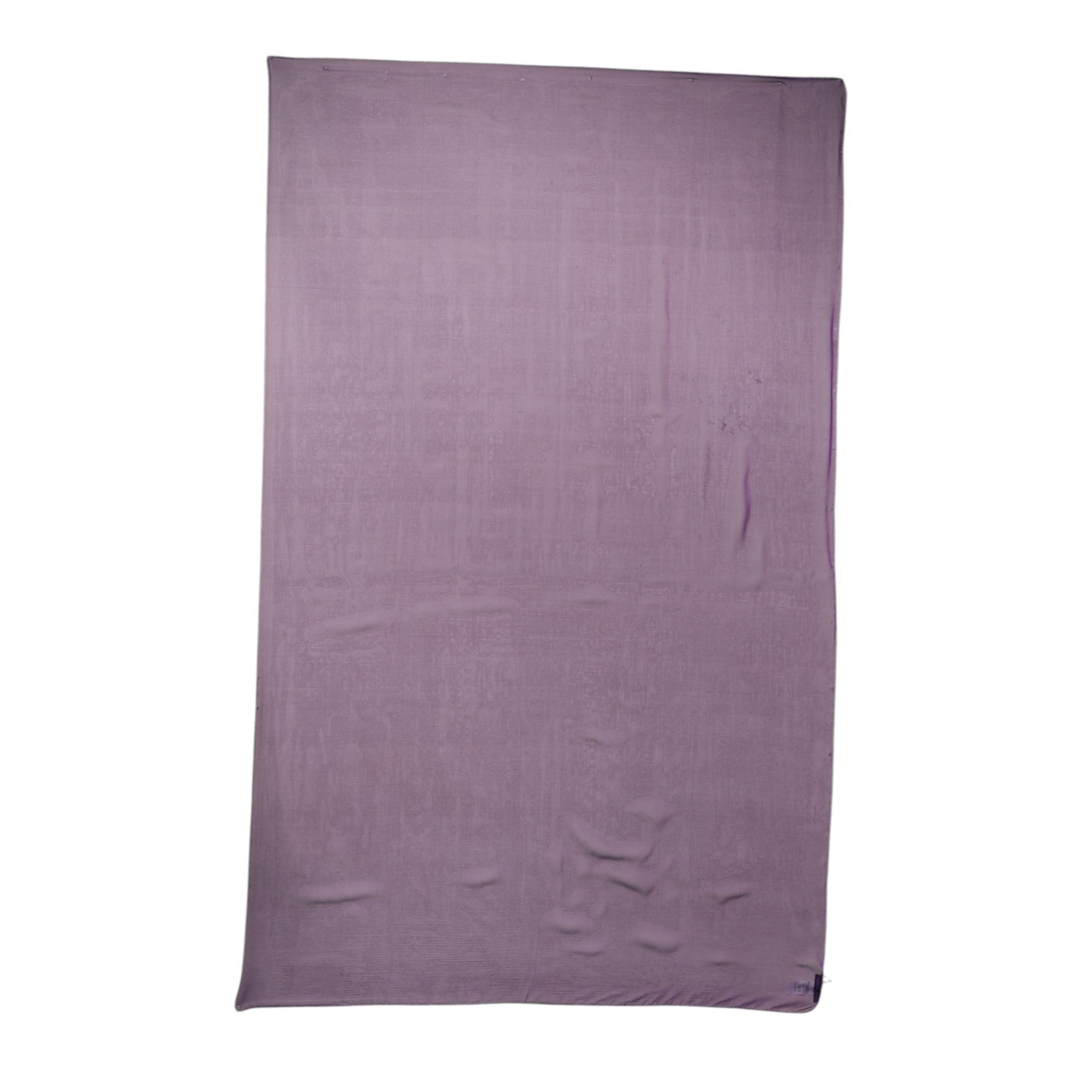 Purple Silk Rectangle Wrap Shawl Scarf