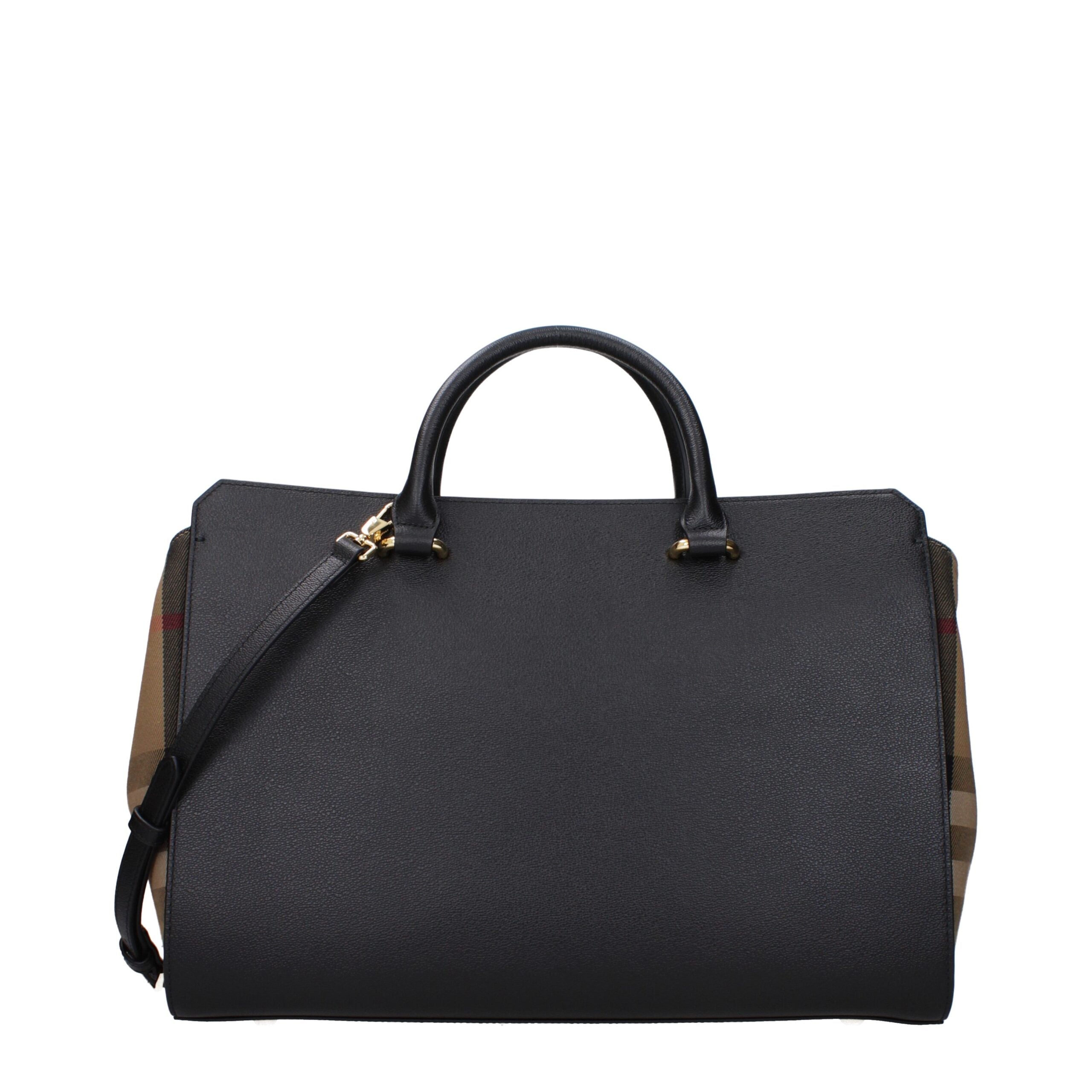 Black Leather Handbag