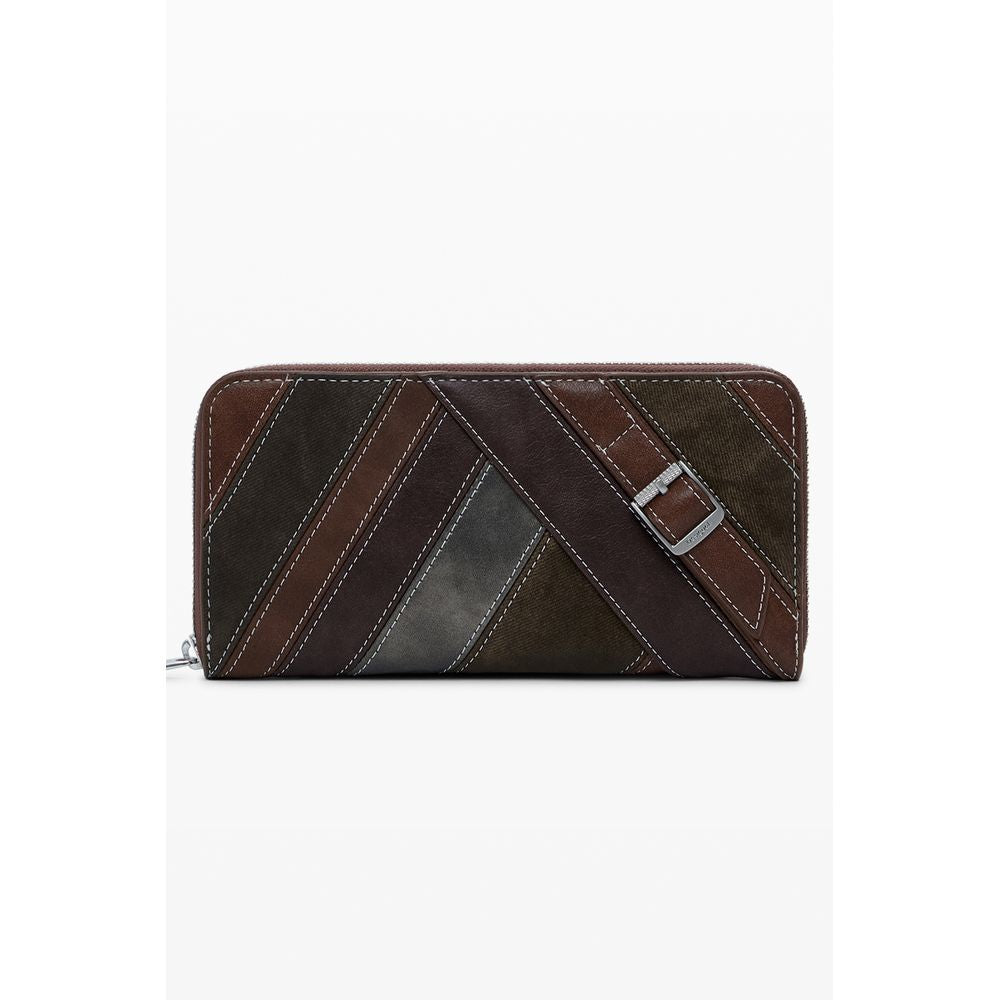 Marrone Poliuretano Women Wallet