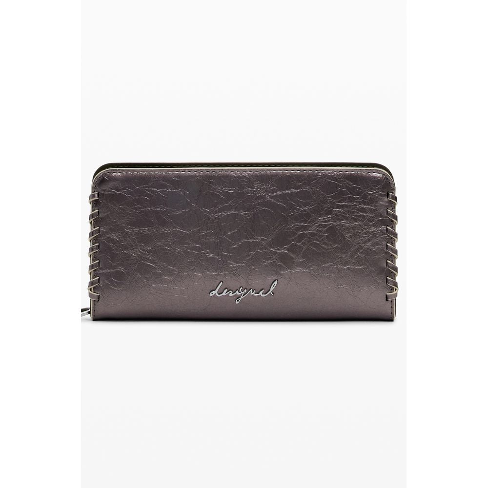 Bronze Polyurethane Women Wallet
