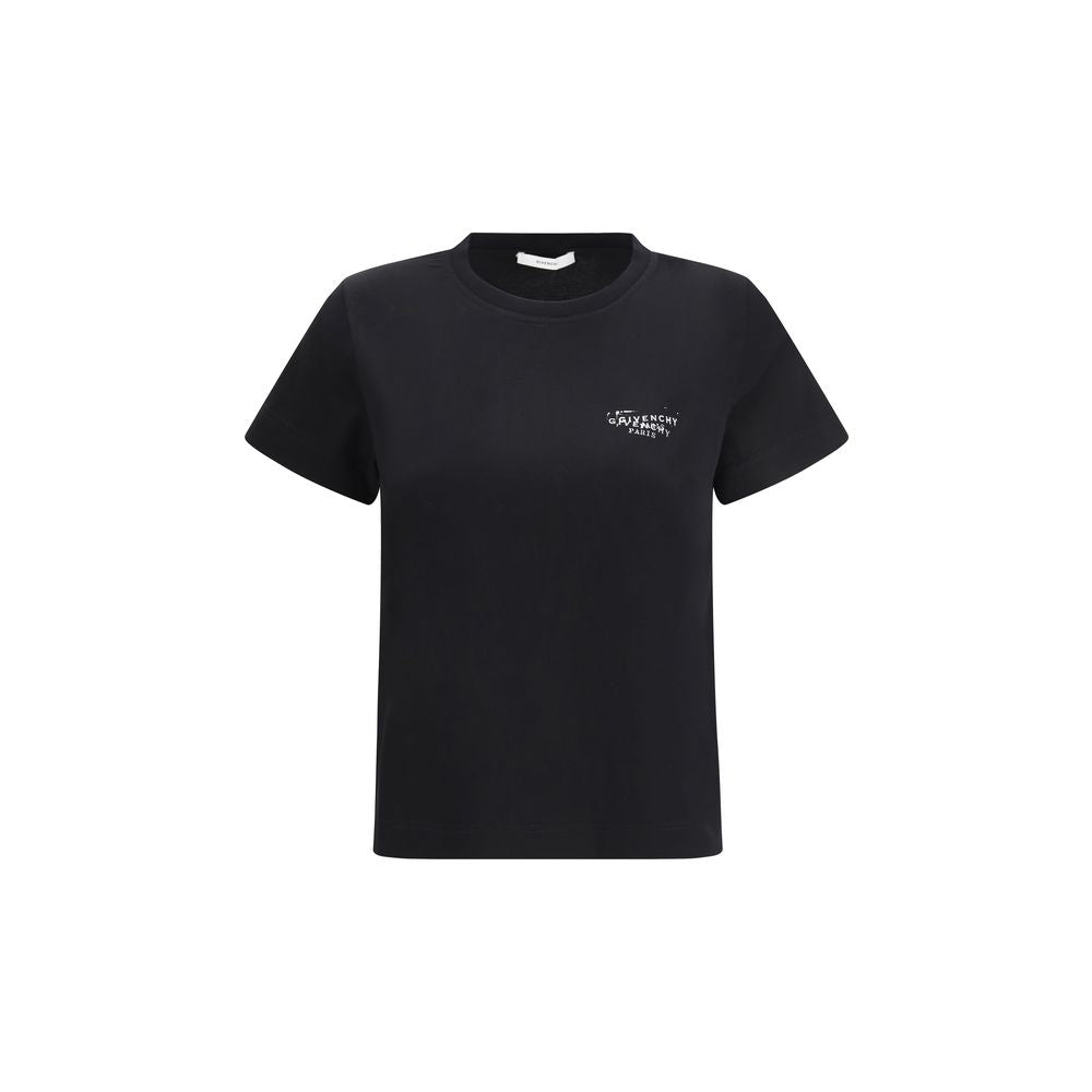 Black Cotton T-Shirt
