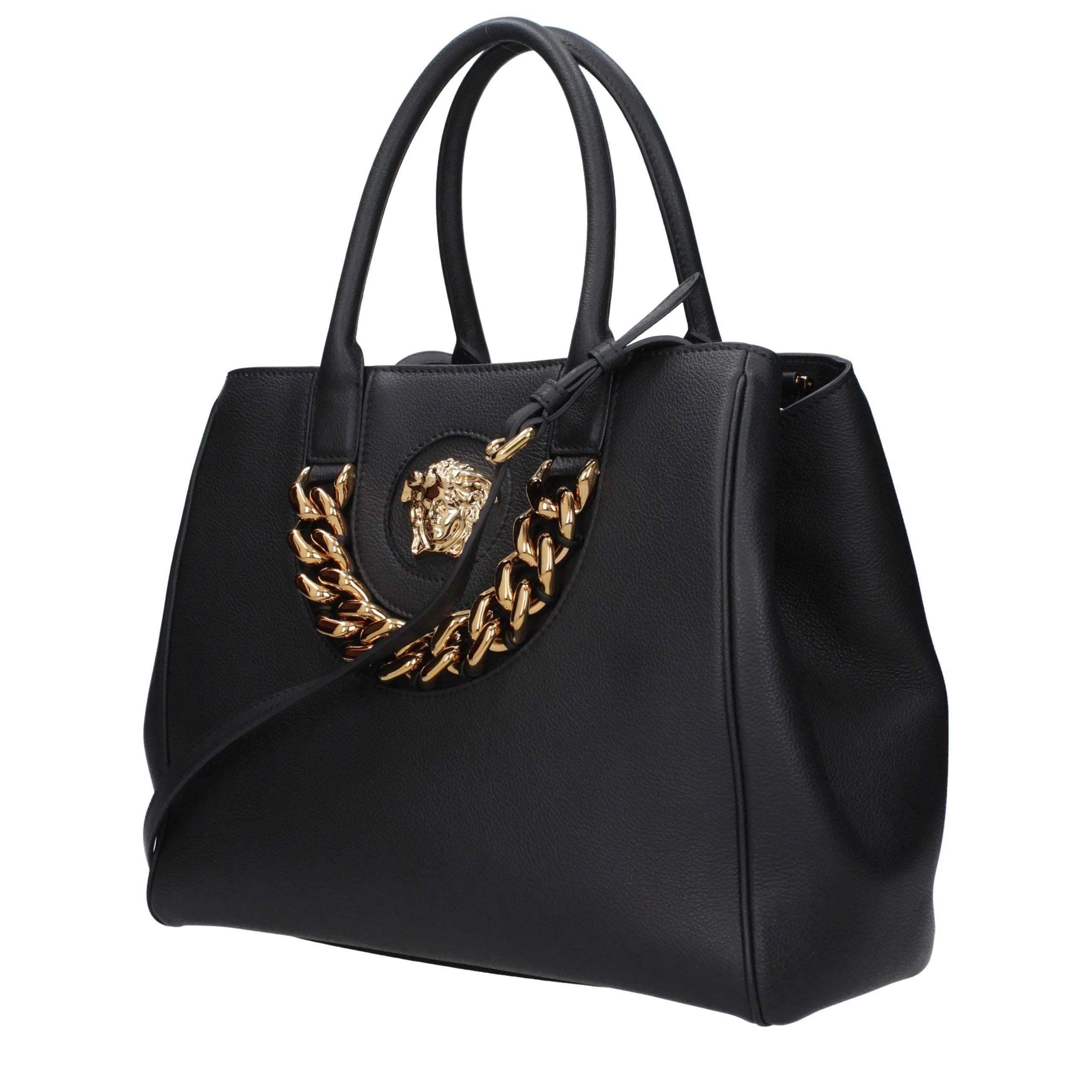 Black Leather Handbag