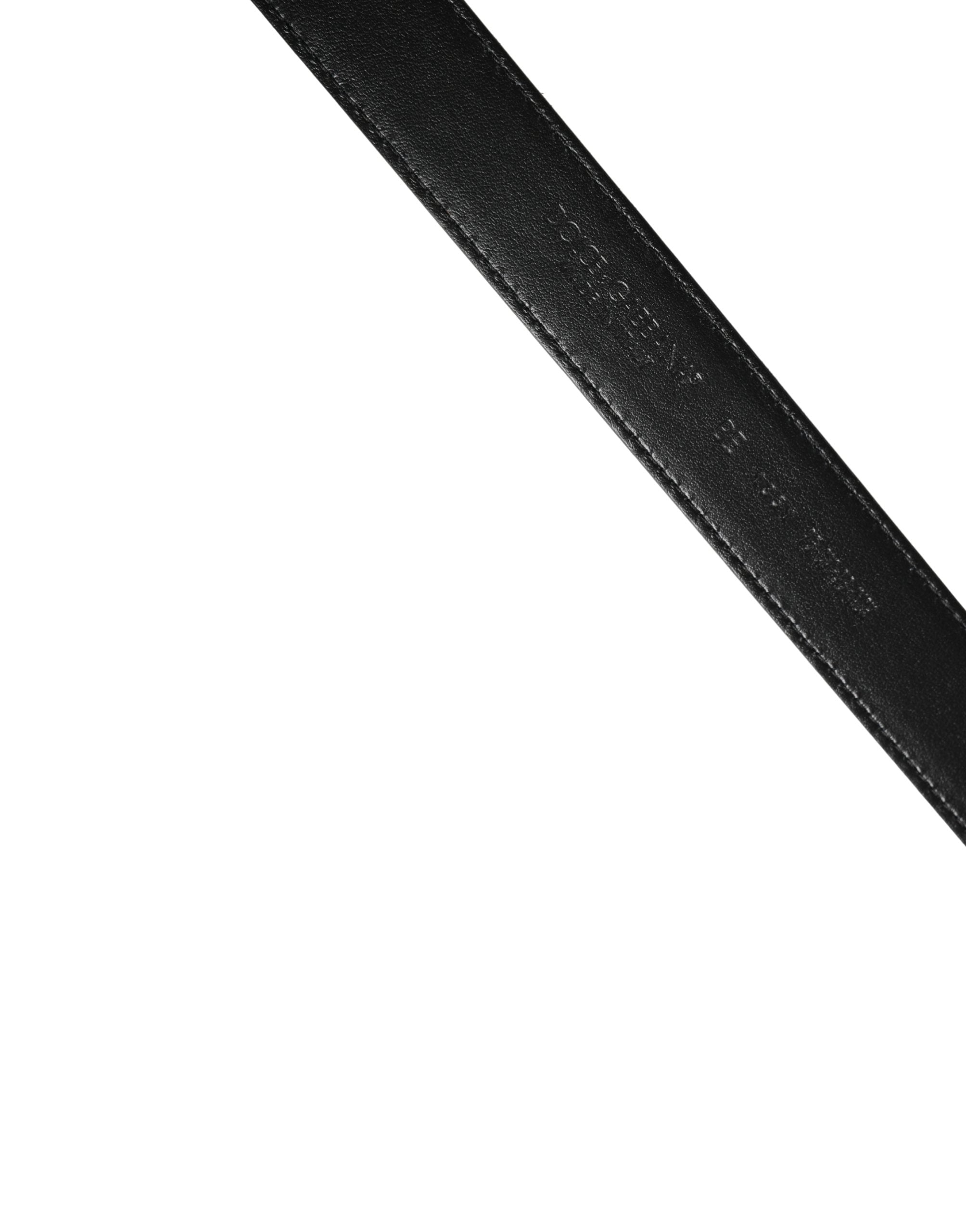 Brown Calf Fur Leopard Metal Buckle Belt