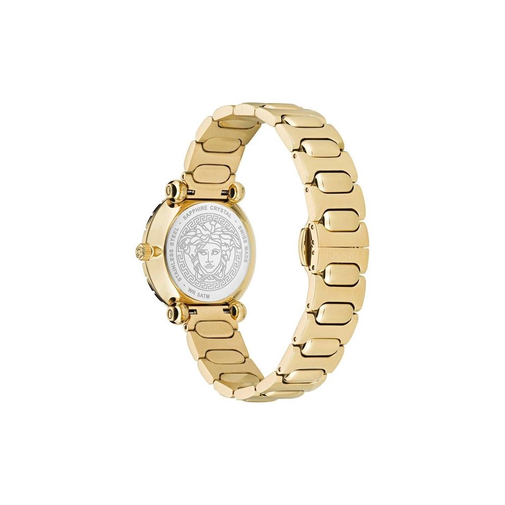 Gold Stainless Steel Dress Watch