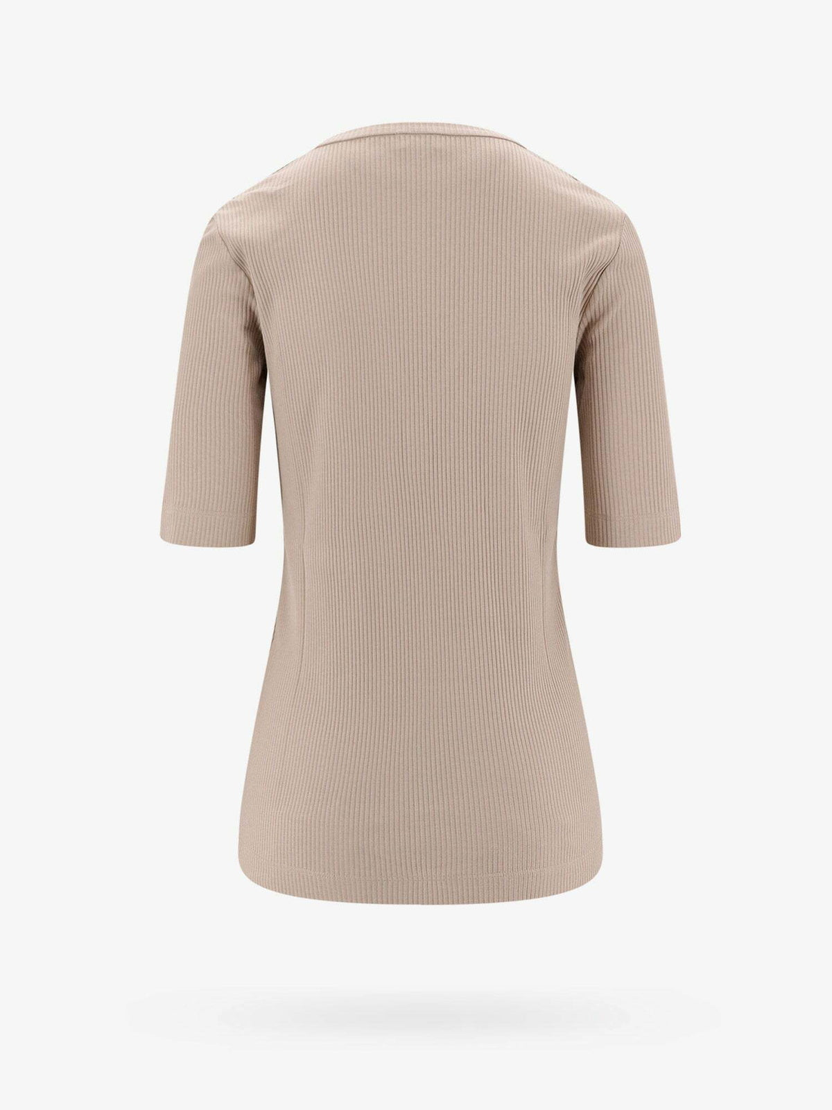Brunello Cucinelli Beige Cotton T-Shirt