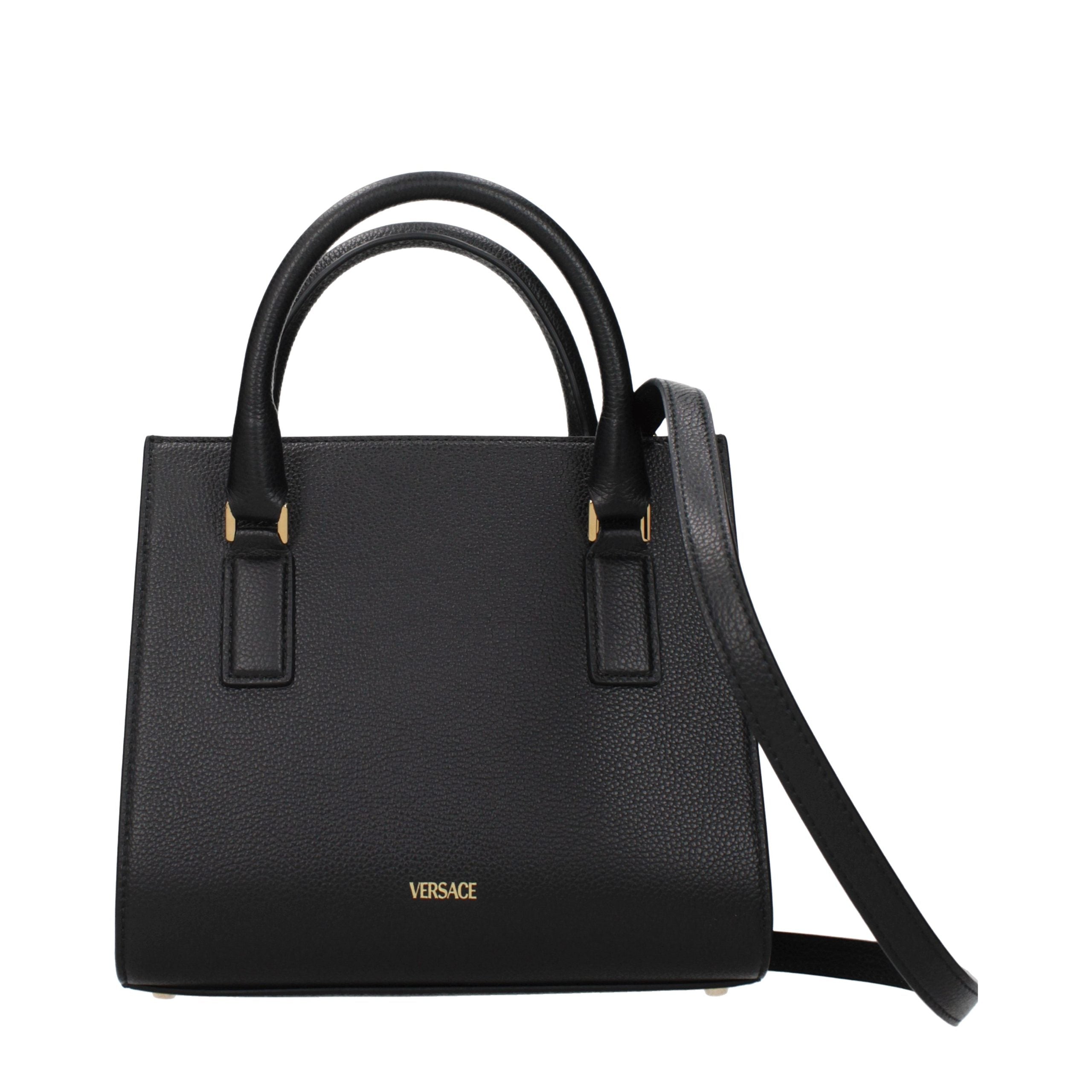 Black Leather Handbag