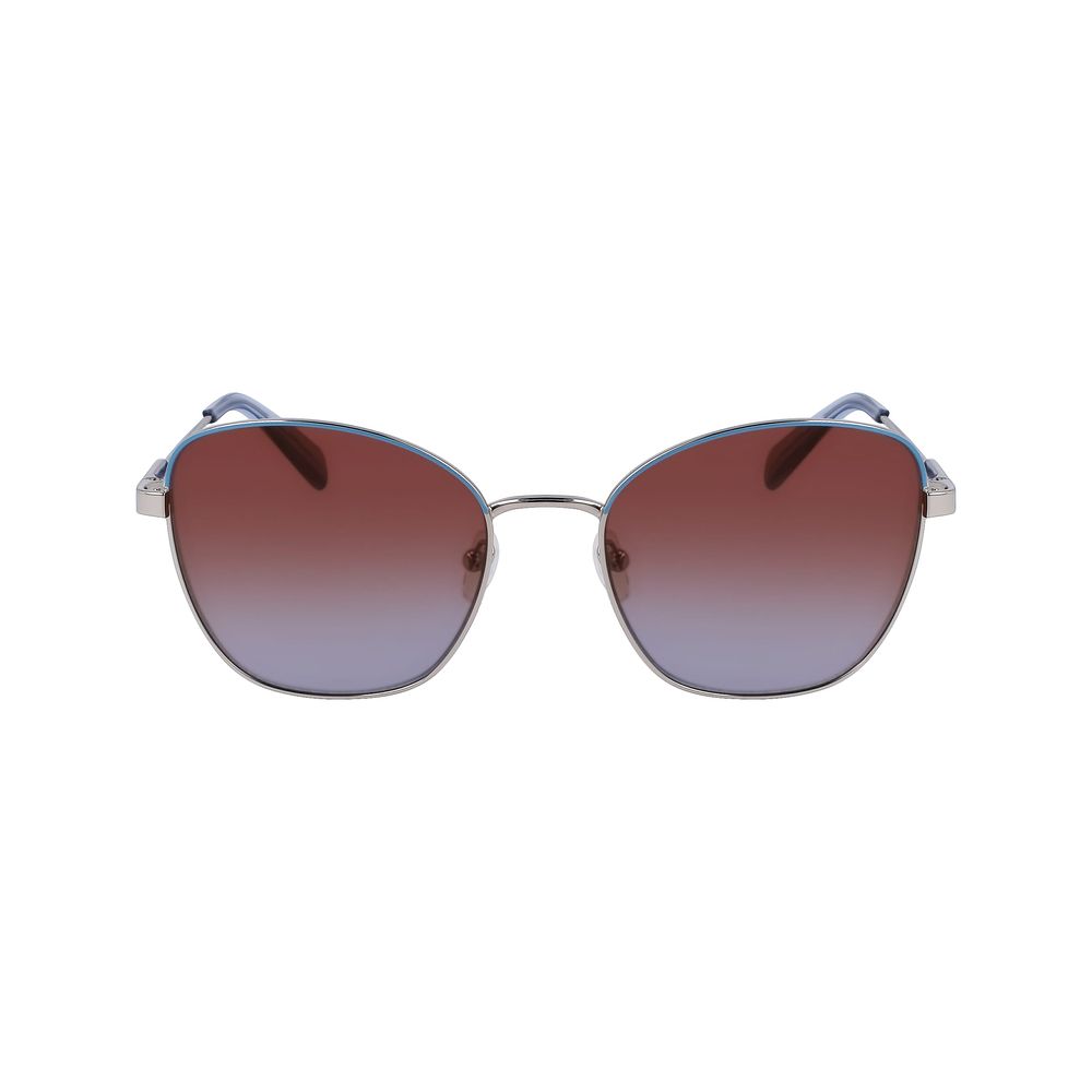 Gray Metal Sunglasses