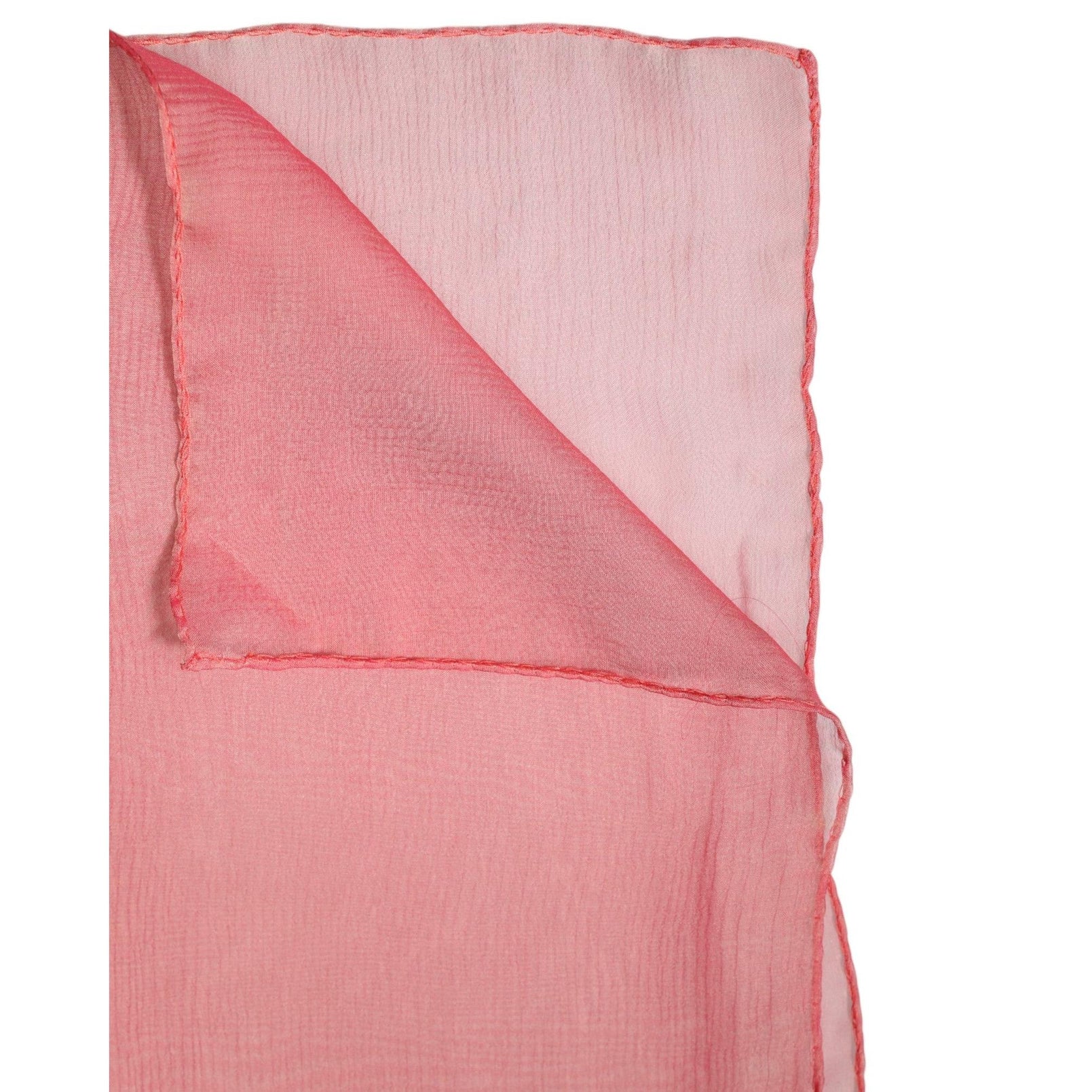 Pink Silk Rectangle Women Wrap Shawl Scarf