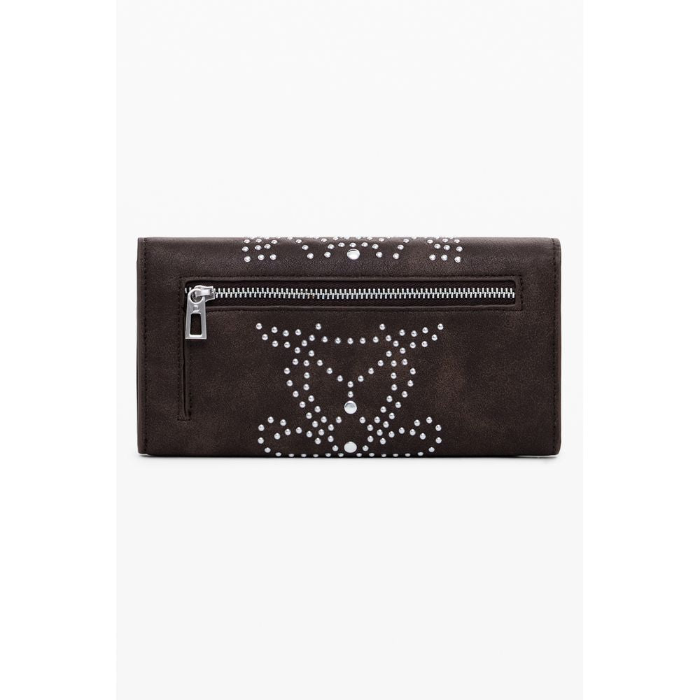 Marrone Poliuretano Women Wallet